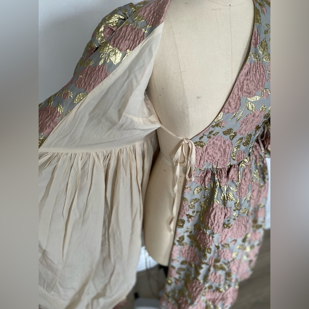 Dream x Anthropologie - Floral Spectrum Wrap Dress - Picture 9 of 12